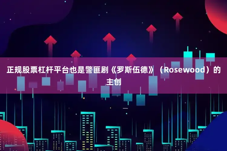 正规股票杠杆平台也是警匪剧《罗斯伍德》（Rosewood）的主创